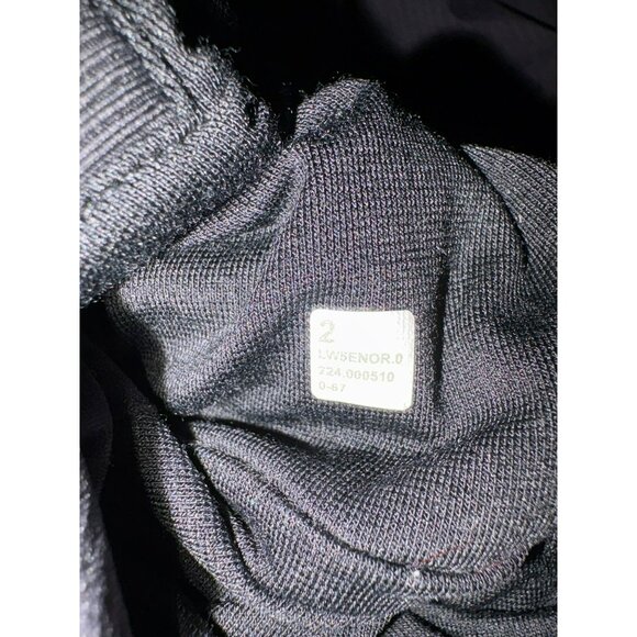 Lululemon Dance Studio Black Mid-Rise Pants WSENOR Size 2 - Picture 5 of 8